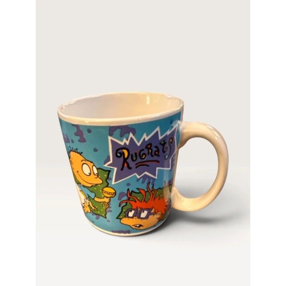 1997 Vintage Rugrats Mug Nickelodeon Applause Viacom Coffee Cup